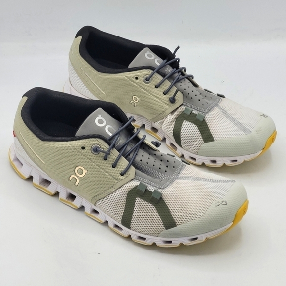 ON CLOUD 70/30 RUNNING SHOES HAY / WHITE WOMEN SOLD AT ANTHROPOLOGIE SIZ… - Picture 3 of 15
